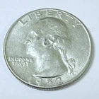 1952 D Washington Quarter - 90% Silver - Circulated Coin #5145