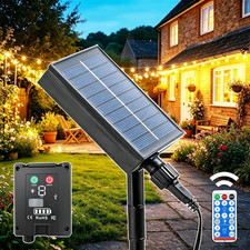 Replacement Solar Panels for Garden Lights 1200Mah Plug in Solar Panel Kits, 3.7