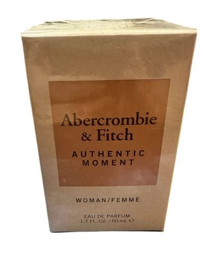 Abercrombie & Fitch Authentic Moment Woman Eau De Parfum 1.7oz / 50ml-NIB Sealed
