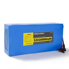 52V 20Ah Li-ion Battery - Safe, Rechargeable, Electric Bike/Scooter Replacement