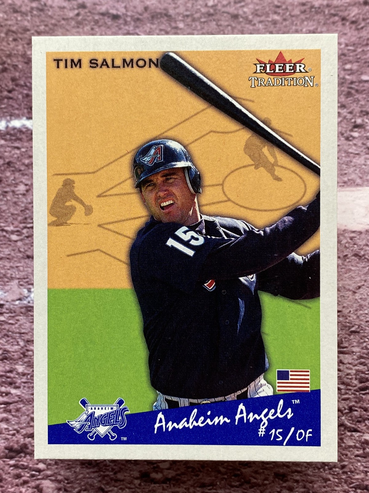 Tim Salmon 2002 Fleer Tradition #323 Anaheim Angels