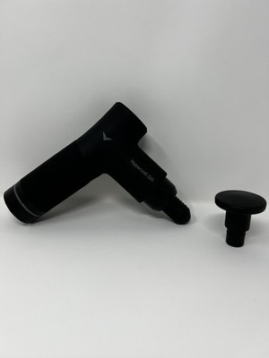 Hyperice Hypervolt GO Black Handheld Percussion Massage Gun Set with charger