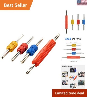 Dual Head A/C Valve Core Remover Tool - Essential for Home & Auto Repairs