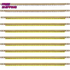 Bow Saw Blade 21 Inch Replacement Fits Any 21” Bow Saw for Tree Cutting 10 Pcs