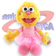 New Large ZOE Plush Orange Sesame Street Place Character 16"