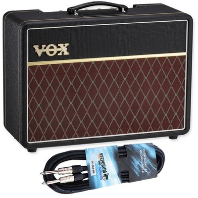 Vox AC10C1 Verstärker Gitarren-Combo Custom Serie mit keepdrum Klinkenkabel