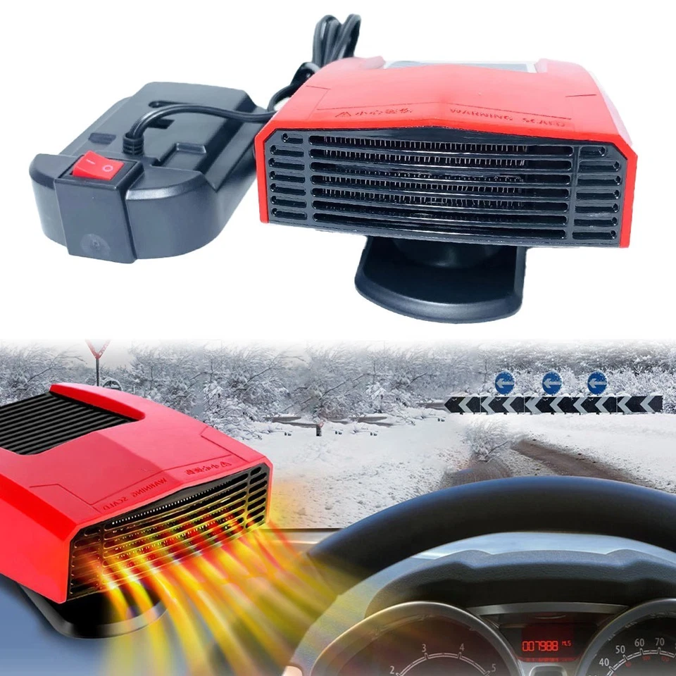 Car Heater 360 Degree Rotation Easy Installation Indoor And Outdoor Use - Image 2 of 4