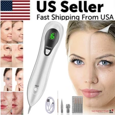 12Pcs Skin Tag Remover Pen Kit Rechargeable Mole Wart Freckle Plasma Eraser