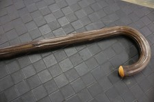 Antique Wooden Cane "Crook" Handle 35"