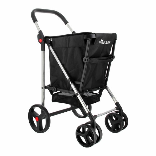 Panier à Courses Rolser Jean Tweed Vert 43 Litres - Cabas Pliable