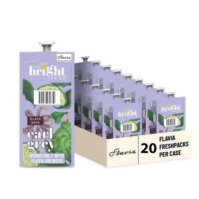 THE BRIGHT TEA CO., Earl Grey Tea Freshpacks for MARS DRINKS Brewer, 20 Packets