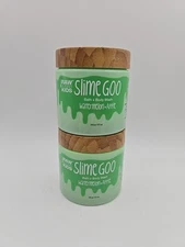 2x RAW SUGAR KIDS SLIME GOO BATH + BODY WASH WATERMELON +APPLE 6 OZ