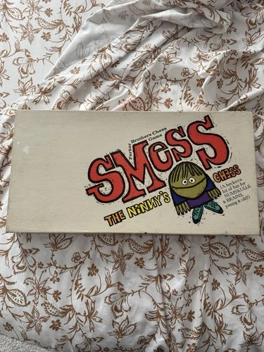 Smess The Ninny’s Chess Board Game Complete Parker Brothers Vintage 1970