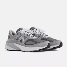 New Balance Made in USA 990v6 W990GL6 Sneakers Women's Gray Running Shoes FL4486