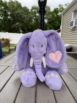 Giggle Scape Purple Elephant Plush Stuffed Animal 14  Target 2023 NWOT