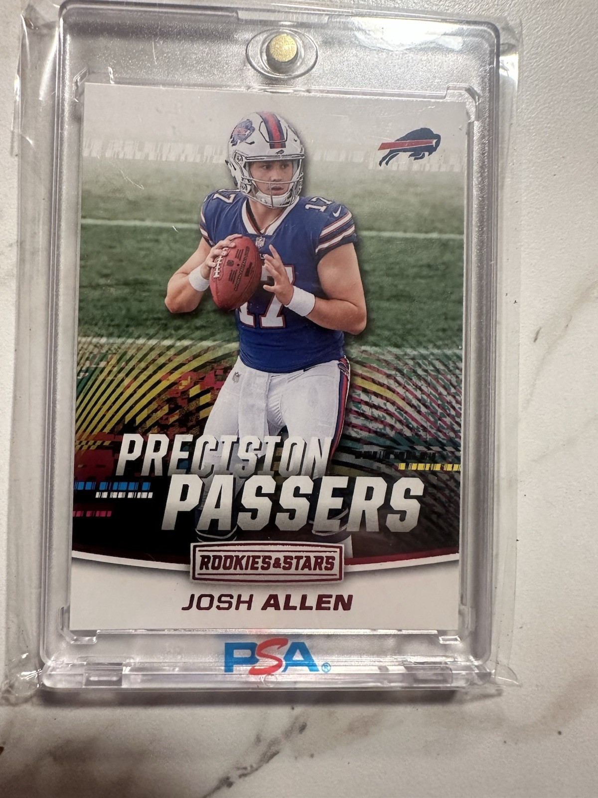 2018 Panini Rookies & Stars - Precision Passers Josh Allen #PP-17 (RC)