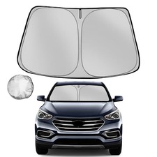 Windshield Sun Shade Foldable Sun Sunshade for for 2013-2018 Hyun-dai Santa Fe