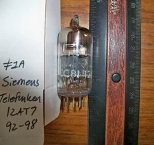 Strong Telefunken by SIEMENS 12AT7 / ECC81 Tube