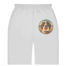 'Springer Spaniel Love Note' Adult Sweatpants / Joggers (JO053011)