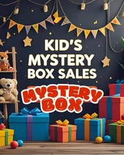 Kids Mystery Box Resellers Lot of 10 Items - All New Item - Toys, Cloths & More