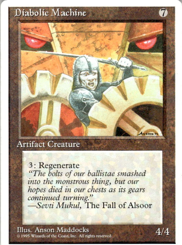Diabolic Machine U Fourth Edition NM