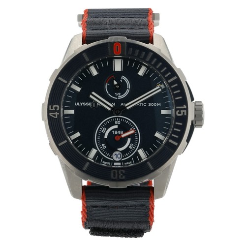 Ulysse Nardin Diver Blue Dial Titanium 44mm Automatic Men’s Wa...