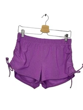 Five Dancewear High Tied Shorts Womens Large Airbrush Purple Five the Label