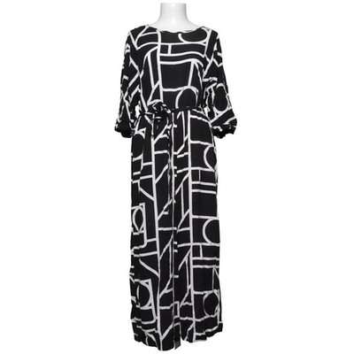 ASOS, Jumpsuit, Größe: 42, Schwarz/Weiß, Viskose, Sonstiges, Damen #CaD