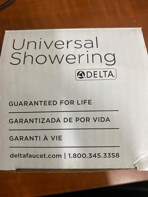 #ad #ad Delta Universal Shower Head $15.00