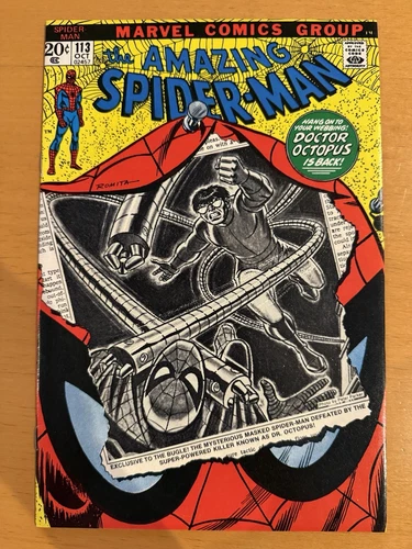 The Amazing Spider-Man #113 (Marvel Comics 1972) - KEY ISSUE! NM 9.4 ISSUE!