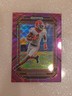 2023 Panini Prizm Draft Picks George Pickens Purple Wave #42 Georgia Bulldogs