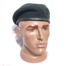 Boina Verde Militar Infantería Ligera 55cm M Ejército Británico Gorra Rifles OTAN