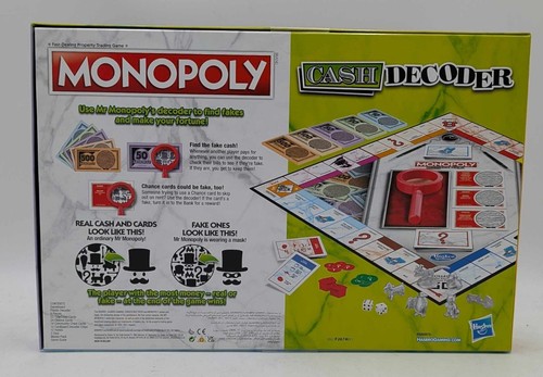 Monopoly Cash Decoder Englische Version Brettspiel erkenne das Falschgeld NEU - Bild 6 von 10