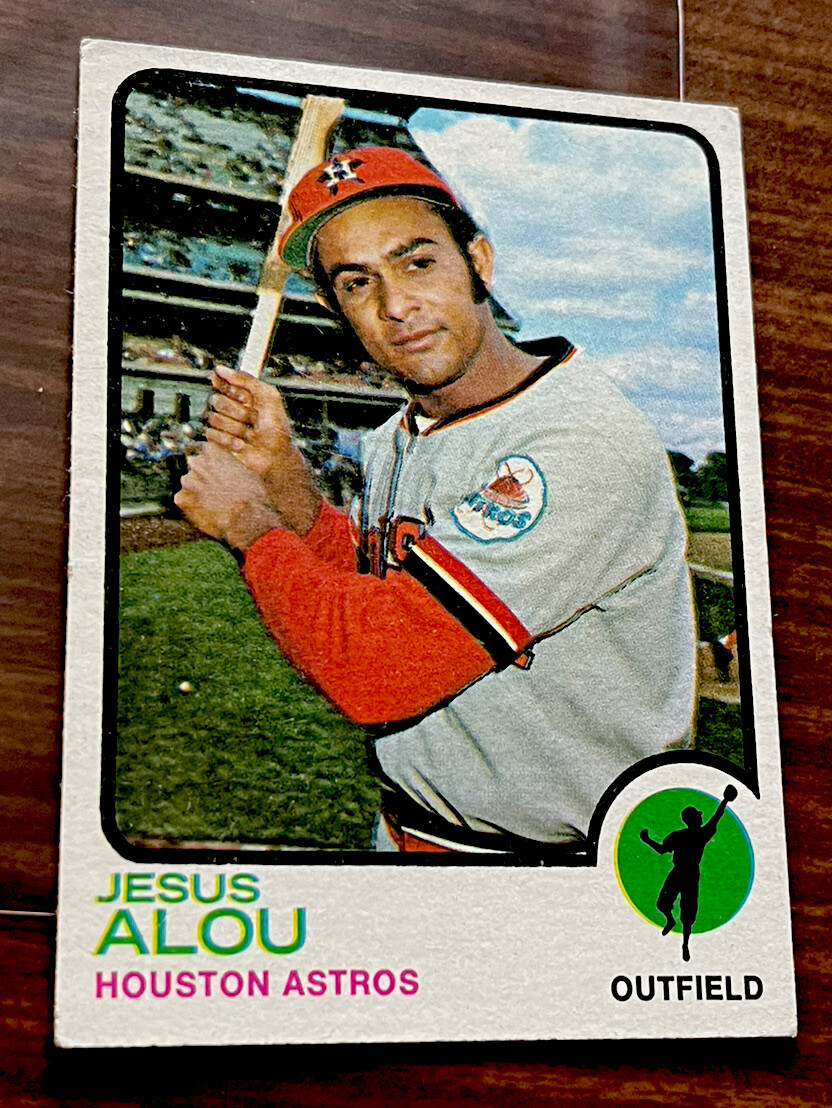 1973 Topps Jesus Alou Baseball Card 93 Houston Astros eBay