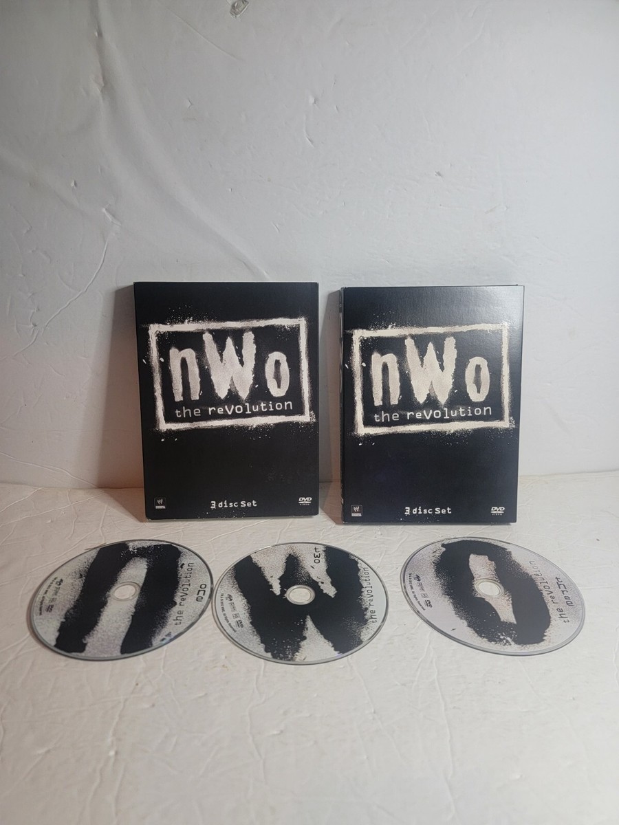 【絶版】WWEⓇn.W.o ザ・レボリューション〈3枚組〉 WWE - NWO - The Revolution - 3 DISC SET DVD with Slipcover