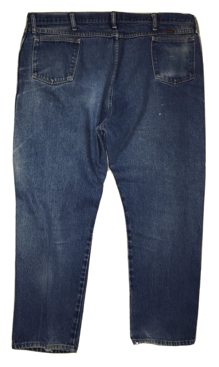 RUSTLER Blue Denim Jeans Men s Size 44 30 87619PW eBay