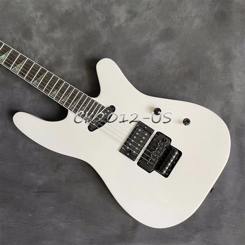 Phil Collen PC1 White Electric Guitar 6 String Solid Body Floyd Rose Def Leppard