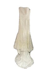 Blue By Enzoani Wedding Dress Ivory Size 4
