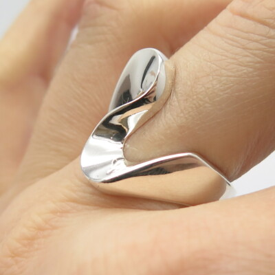 Anello Zig Zag In Argento Sterling - Italia - Foto 2