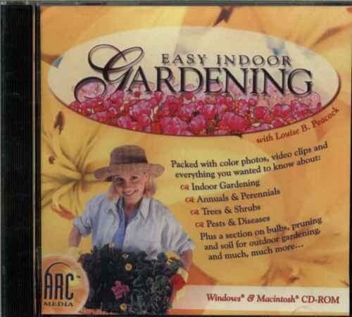 Easy Indoor Gardening, tips & secrets, PC & MAC, XP NEW - Afbeelding 1 van 1