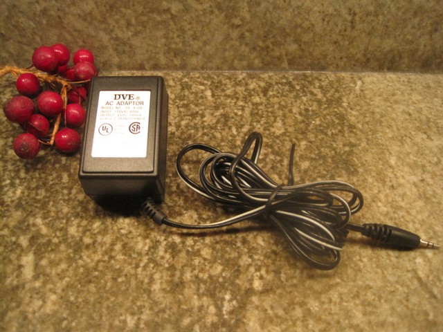 DVE 12v AC 500ma Output Plug in Power Supply Adapter Dv-1280 for sale