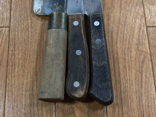 Japanese Chef's Kitchen Knife Set 3 Piece SANTOKU NAKIRI from Japan BB890 - Imagen 13 de 14