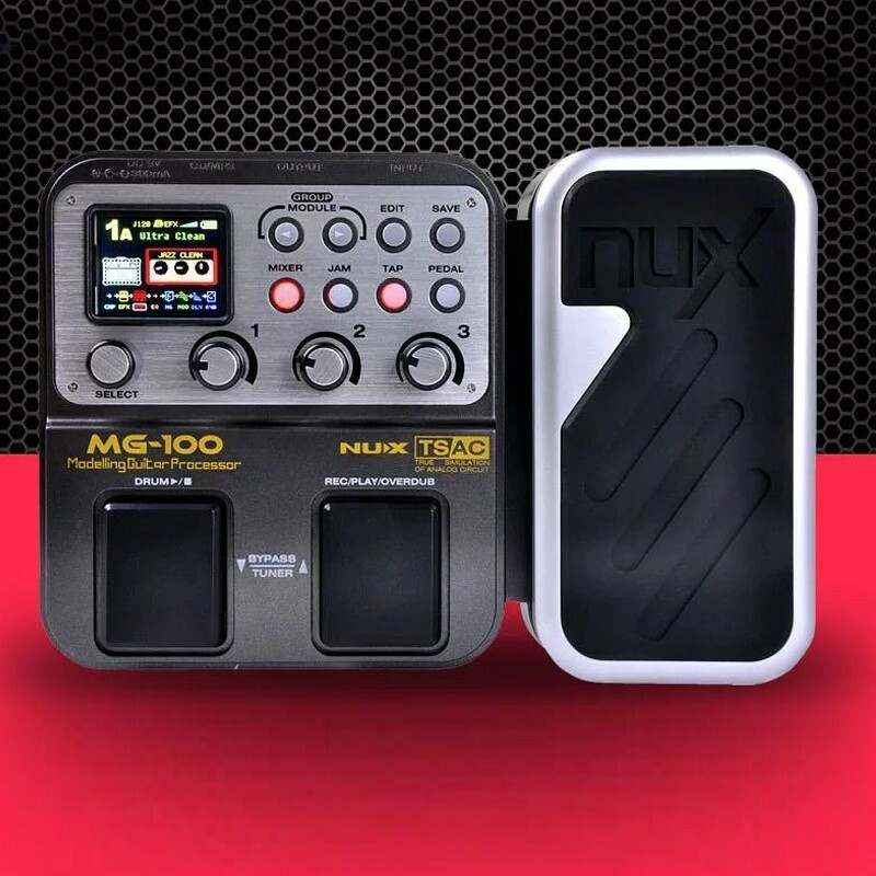 NUX MG-100 Modeling Guitar Processor Guitar Effect Pedal 58