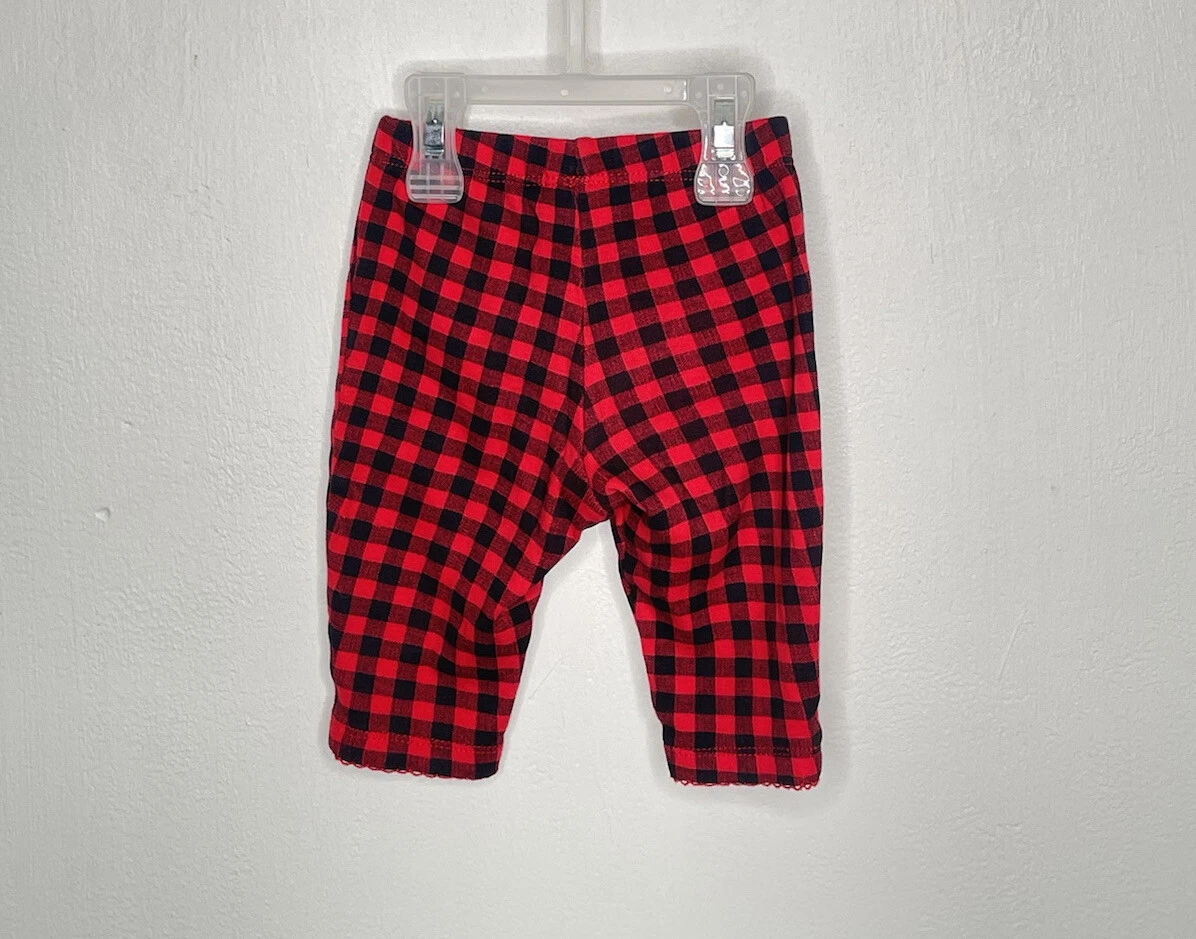 Buffalo plaid leggings baby sales