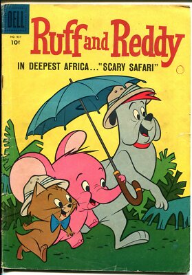 Ruff and Ready Four Color Comics #937 1956-Dell-1st Hanna Barbera comic ...