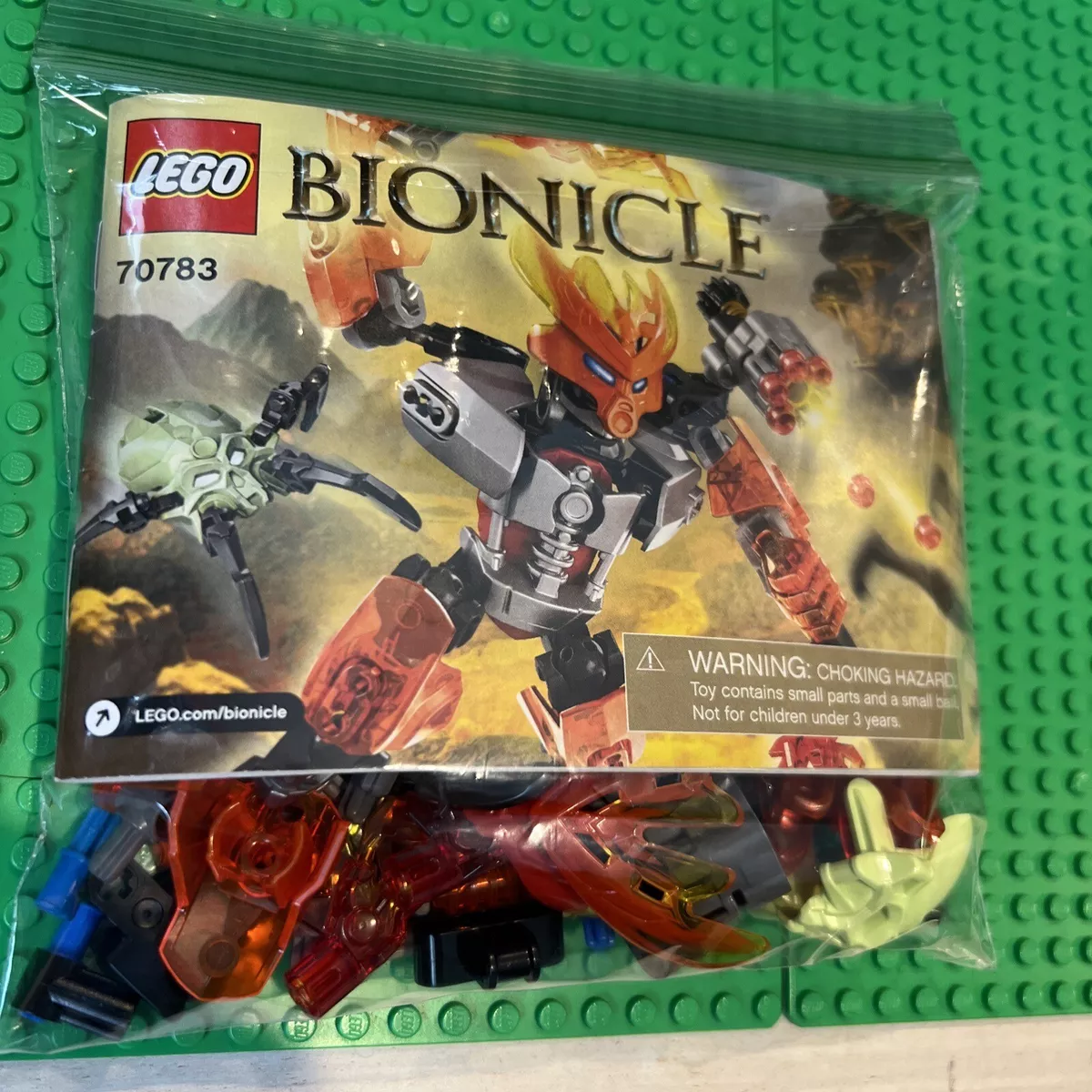 LEGO Bionicle Protector of Fire 70783 Complete w Instructions