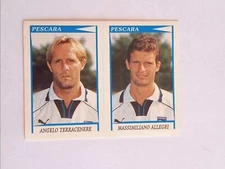 FIGURINE FOOTBALLERS PANINI 1998/99 NUMBER 553 TERRACENERE / CHEERFUL FISHING