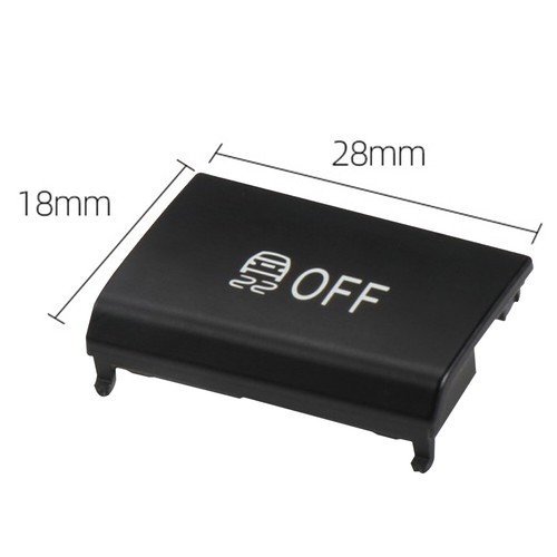 Center Console Switch Button Cap (OFF) Fits BMW M3 E90 E92 E93 2008-2013 - Picture 3 of 3