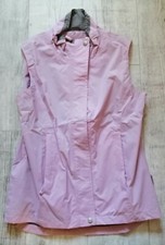 Target Dry Ladies Waterproof Breathable Gilet Jacket Size Xs Uk10 Pastel Pink