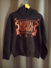Vintage Mortal Kombat "Insert Coin" Hooded Sweat Shirt Size Small — photo 1